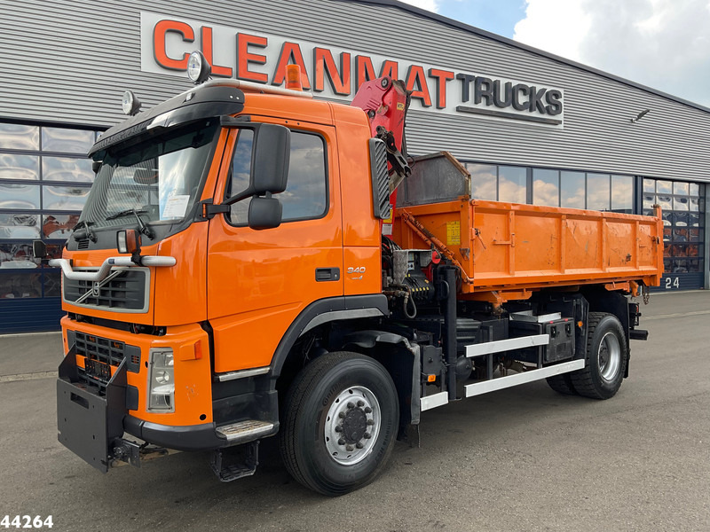 Volvo FM 340 4x4 Palfinger 10 Tonmeter laadkraan Manual Full steel - 翻斗车, 起重车:图2 Volvo FM 340 4x4 Palfinger 10 Tonmeter laadkraan Manual Full steel - 翻斗车, 起重车:图2
