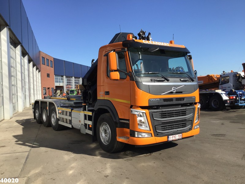 Volvo FM 420 8x2 HMF 28 ton/meter laadkraan Welvaarts weighing system - 吊钩升降车, 起重车:图5 Volvo FM 420 8x2 HMF 28 ton/meter laadkraan Welvaarts weighing system - 吊钩升降车, 起重车:图5