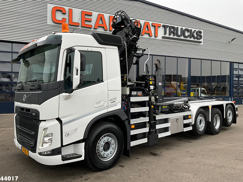Volvo FM 420 8x2 Hiab 25 Tonmeter laadkraan + Welvaarts weighing system - 吊钩升降车, 起重车:图2 Volvo FM 420 8x2 Hiab 25 Tonmeter laadkraan + Welvaarts weighing system - 吊钩升降车, 起重车:图2