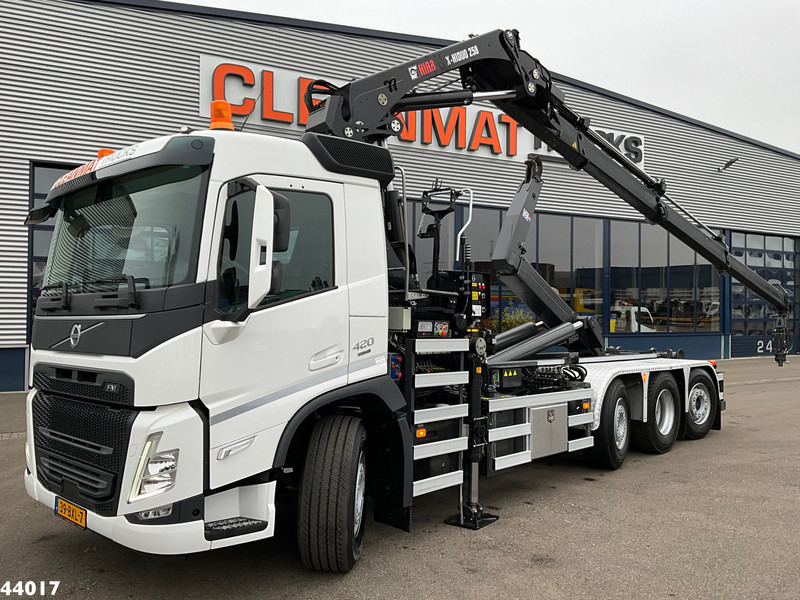 Volvo FM 420 8x2 Hiab 25 Tonmeter laadkraan + Welvaarts weighing system - 吊钩升降车, 起重车:图1 Volvo FM 420 8x2 Hiab 25 Tonmeter laadkraan + Welvaarts weighing system - 吊钩升降车, 起重车:图1