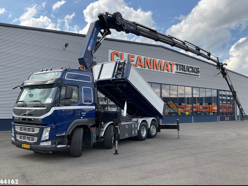 Volvo FM 500 Euro 6 HMF 50 Tonmeter laadkraan + Fly-Jib - 起重车:图2 Volvo FM 500 Euro 6 HMF 50 Tonmeter laadkraan + Fly-Jib - 起重车:图2