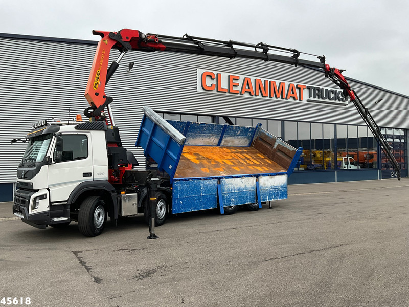 Volvo FMX 460 8x4 Euro 6 Palfinger 42 Tonmeter laadkraan + Fly-Jib! - 翻斗车, 起重车:图1 Volvo FMX 460 8x4 Euro 6 Palfinger 42 Tonmeter laadkraan + Fly-Jib! - 翻斗车, 起重车:图1