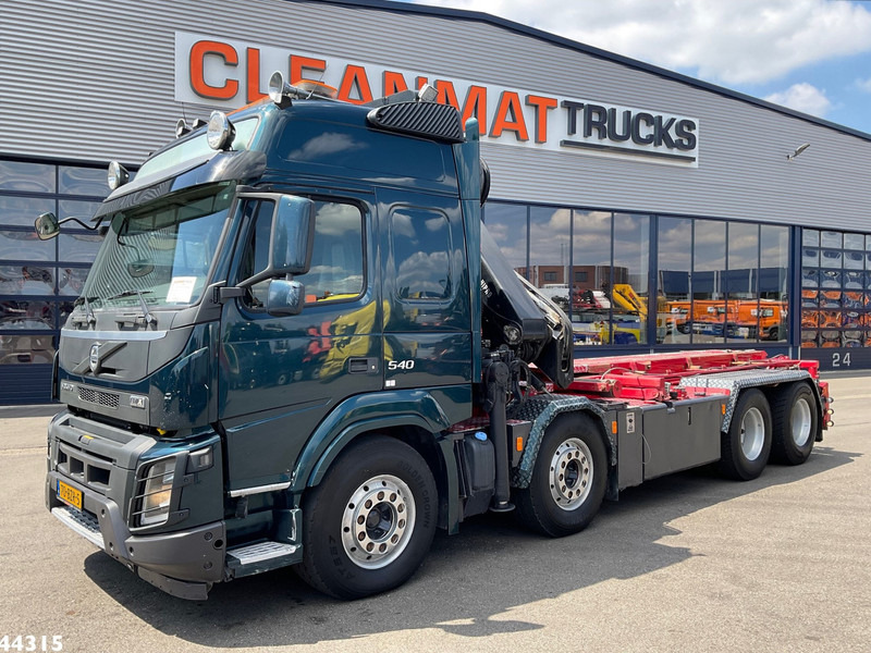 Volvo FMX 540 8x4 Euro 6 Hiab 28 Tonmeter laadkraan - 光缆系统卡车, 起重车:图4 Volvo FMX 540 8x4 Euro 6 Hiab 28 Tonmeter laadkraan - 光缆系统卡车, 起重车:图4