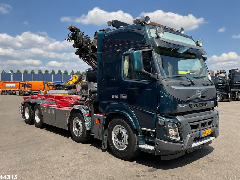 Volvo FMX 540 8x4 Euro 6 Hiab 28 Tonmeter laadkraan - 光缆系统卡车, 起重车:图5 Volvo FMX 540 8x4 Euro 6 Hiab 28 Tonmeter laadkraan - 光缆系统卡车, 起重车:图5