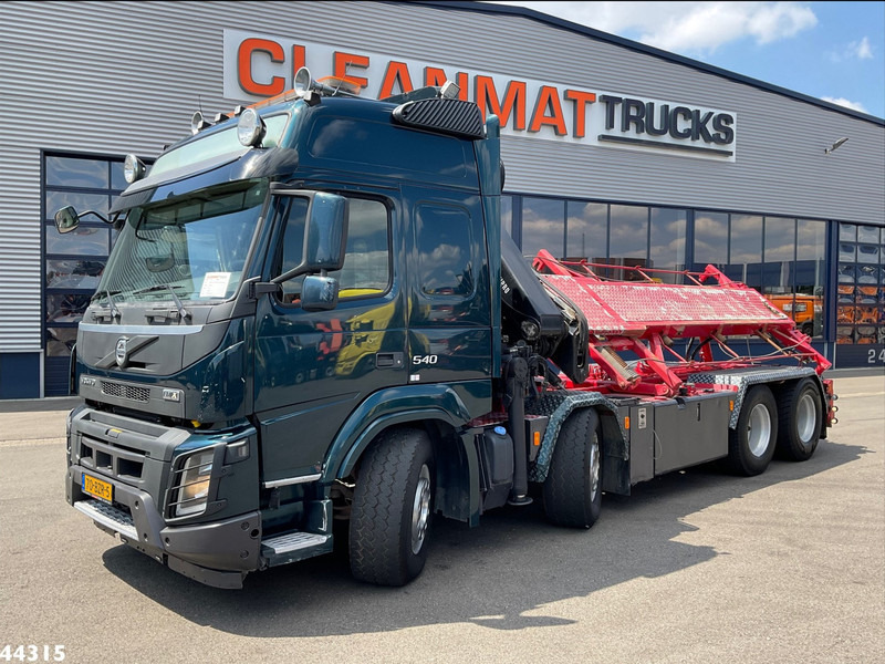Volvo FMX 540 8x4 Euro 6 Hiab 28 Tonmeter laadkraan - 光缆系统卡车, 起重车:图3 Volvo FMX 540 8x4 Euro 6 Hiab 28 Tonmeter laadkraan - 光缆系统卡车, 起重车:图3