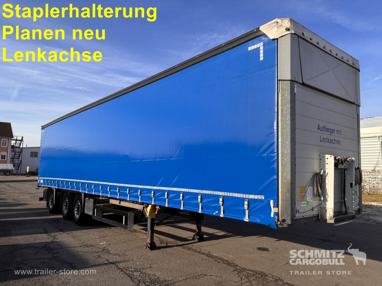SCHMITZ Auflieger Curtainsider Standard Forklift holder - 侧帘半拖车:图1 SCHMITZ Auflieger Curtainsider Standard Forklift holder - 侧帘半拖车:图1