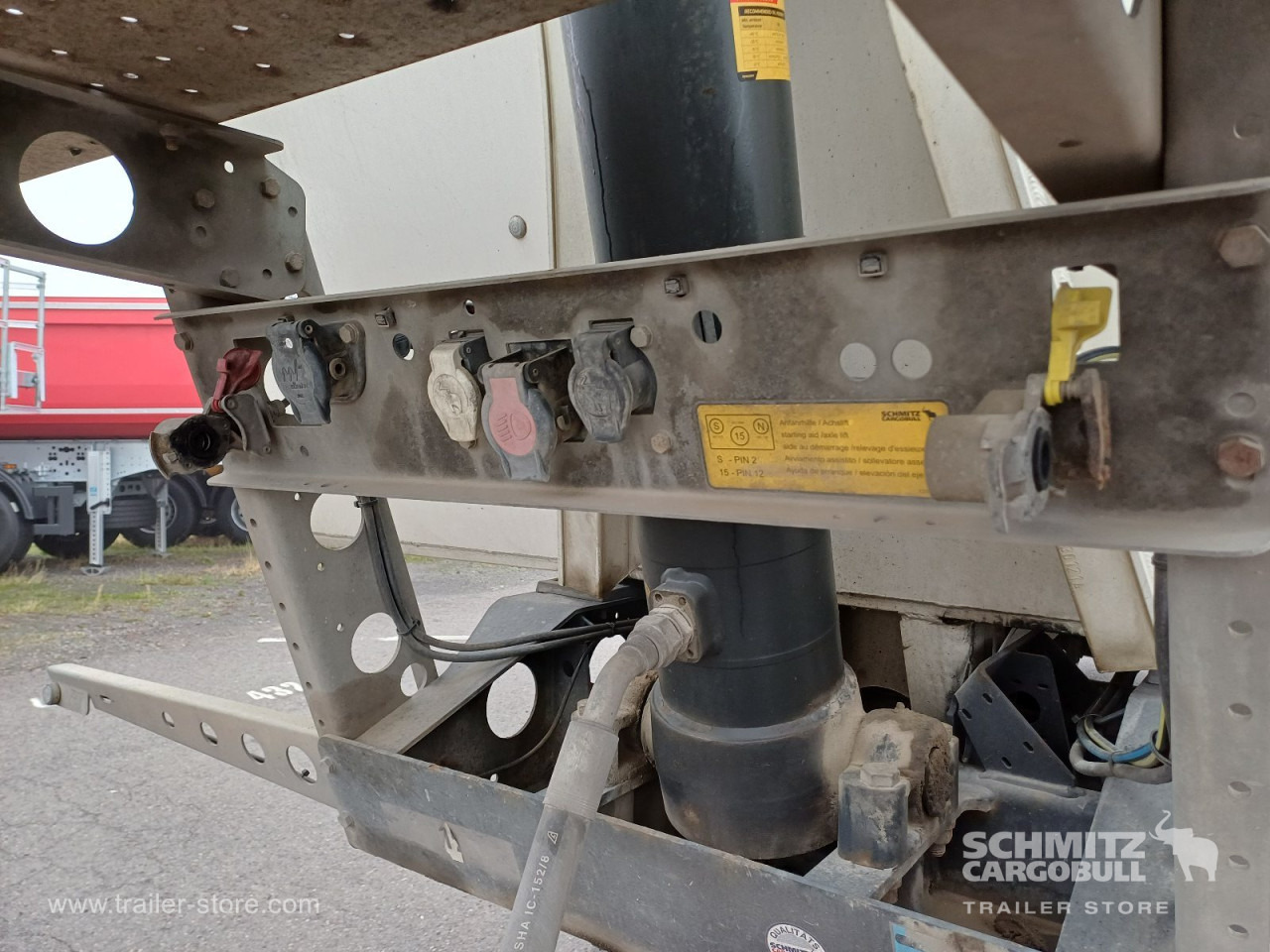 翻斗半拖车 SCHMITZ Auflieger Kipper Alukastenmulde 24m³:图10 翻斗半拖车 SCHMITZ Auflieger Kipper Alukastenmulde 24m³:图10