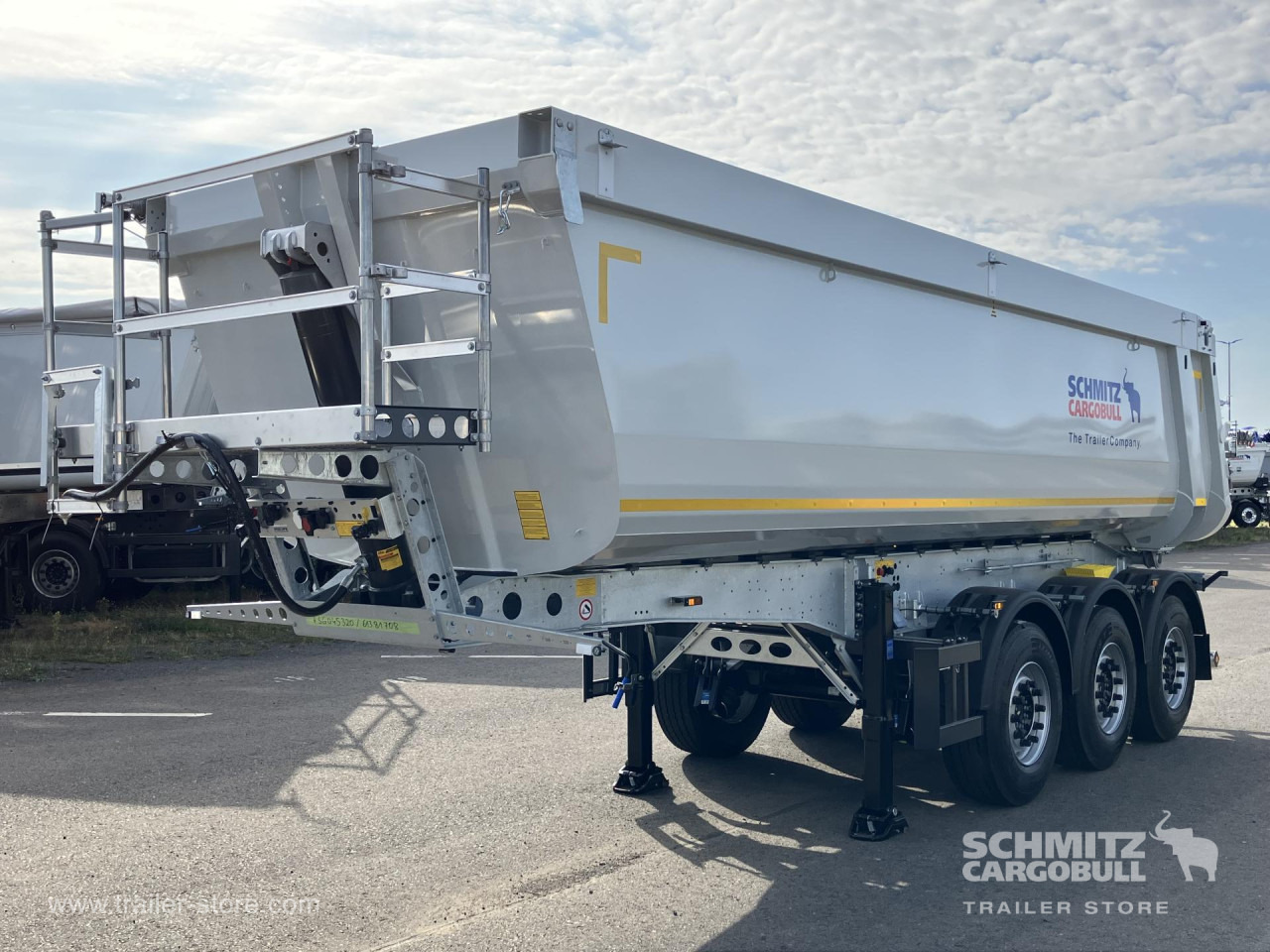 SCHMITZ Auflieger Kipper Stahlrundmulde 29m³ - 翻斗半拖车:图5 SCHMITZ Auflieger Kipper Stahlrundmulde 29m³ - 翻斗半拖车:图5