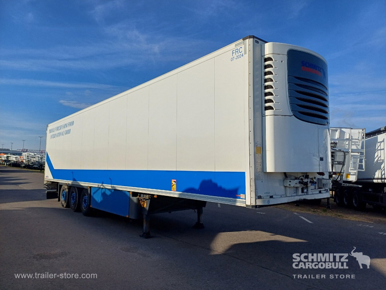等温半拖车 SCHMITZ Auflieger Tiefkühler Standard Double deck：图1