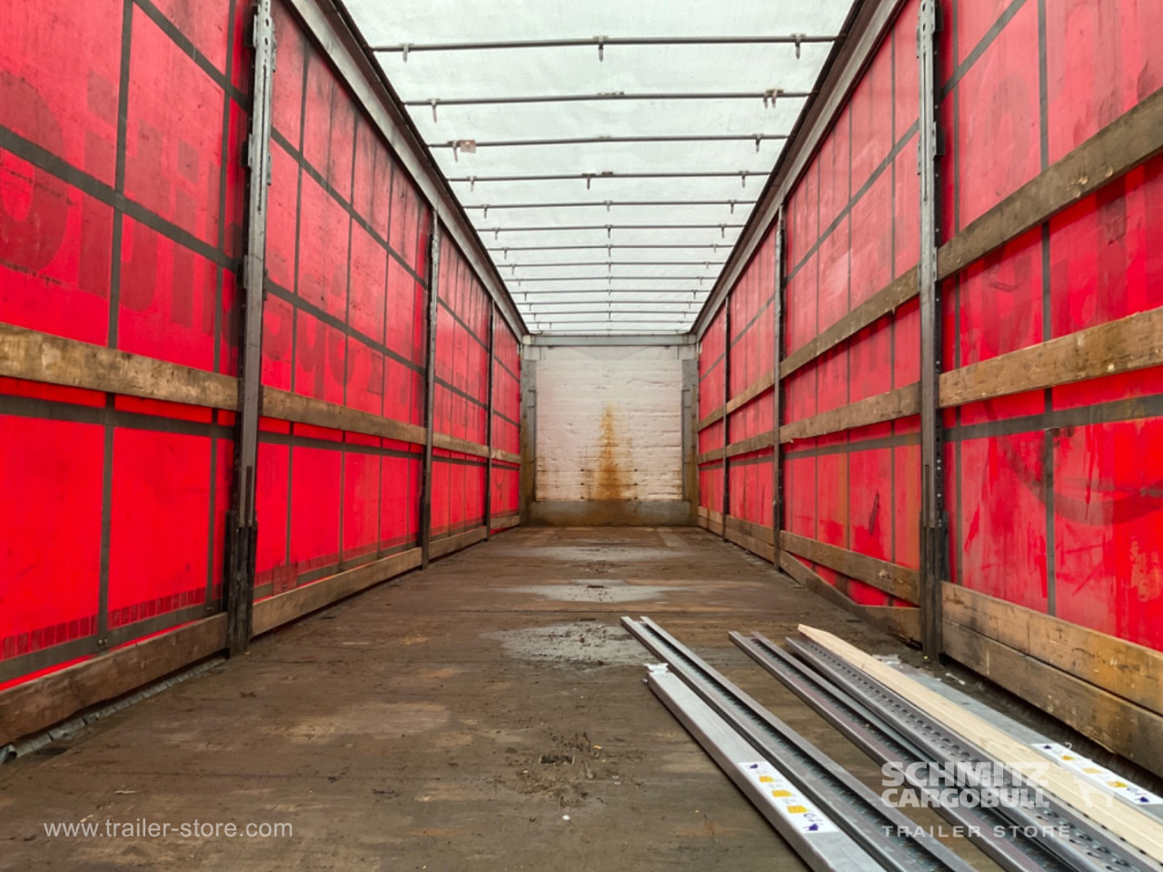 侧帘半拖车 SCHMITZ Curtainsider Standard Forklift holder：图9