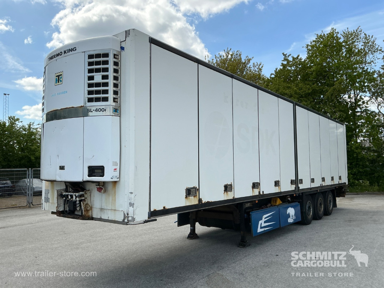 SCHMITZ Reefer Foldable wall Double deck - 等温半拖车:图1 SCHMITZ Reefer Foldable wall Double deck - 等温半拖车:图1