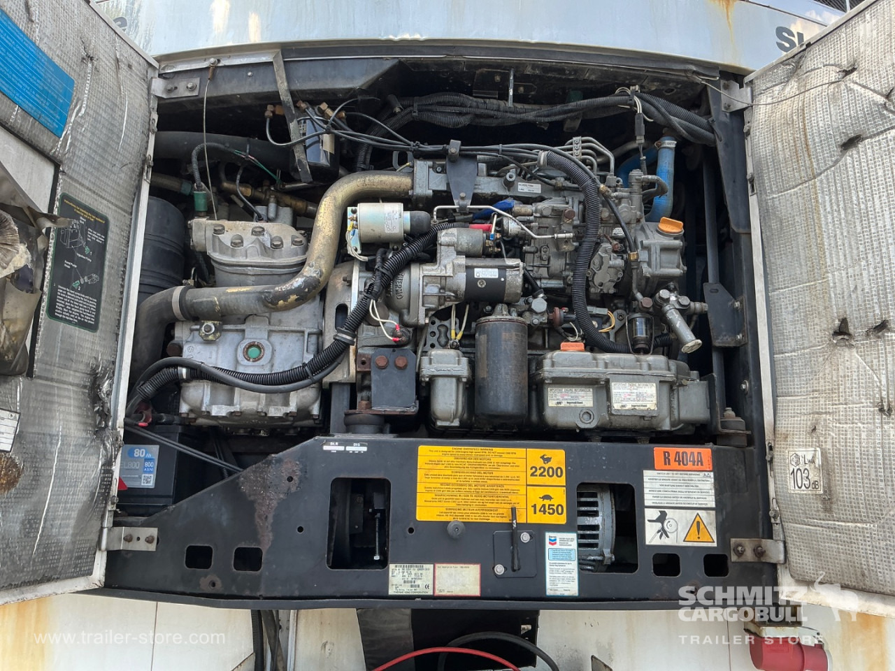 SCHMITZ Reefer Foldable wall Double deck - 等温半拖车:图5 SCHMITZ Reefer Foldable wall Double deck - 等温半拖车:图5