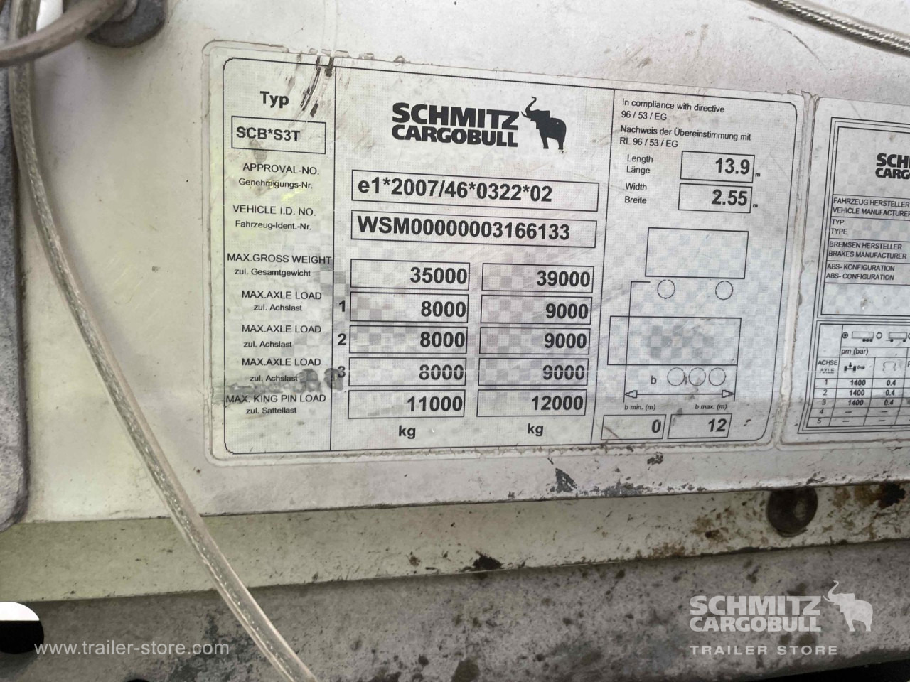 SCHMITZ Semiremolque Lona Mega - 侧帘半拖车:图4 SCHMITZ Semiremolque Lona Mega - 侧帘半拖车:图4