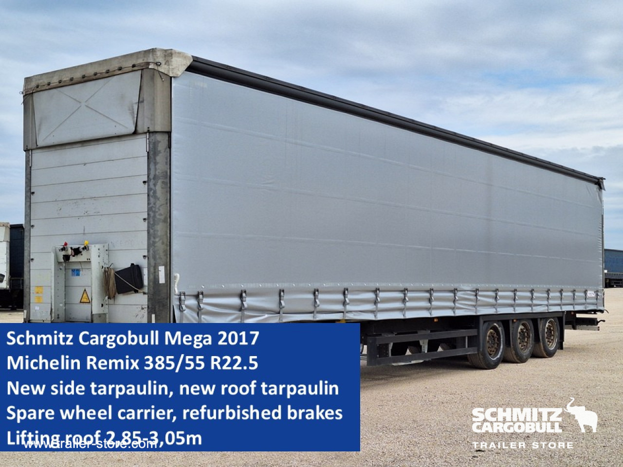 SCHMITZ Curtainsider Mega - 侧帘半拖车:图1 SCHMITZ Curtainsider Mega - 侧帘半拖车:图1