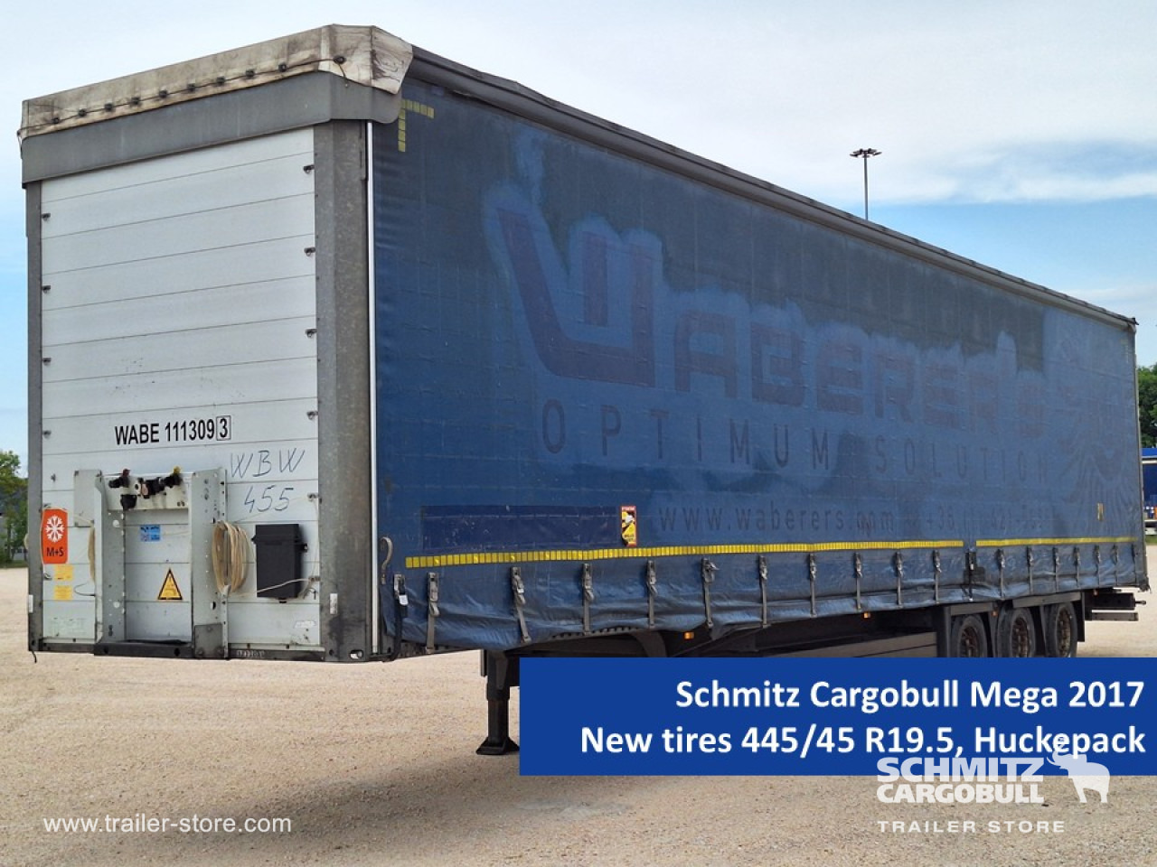 SCHMITZ Curtainsider Mega - 侧帘半拖车:图1 SCHMITZ Curtainsider Mega - 侧帘半拖车:图1