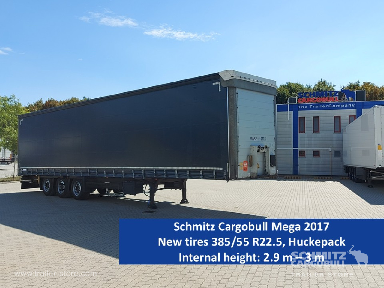 SCHMITZ Curtainsider Mega - 侧帘半拖车:图1 SCHMITZ Curtainsider Mega - 侧帘半拖车:图1