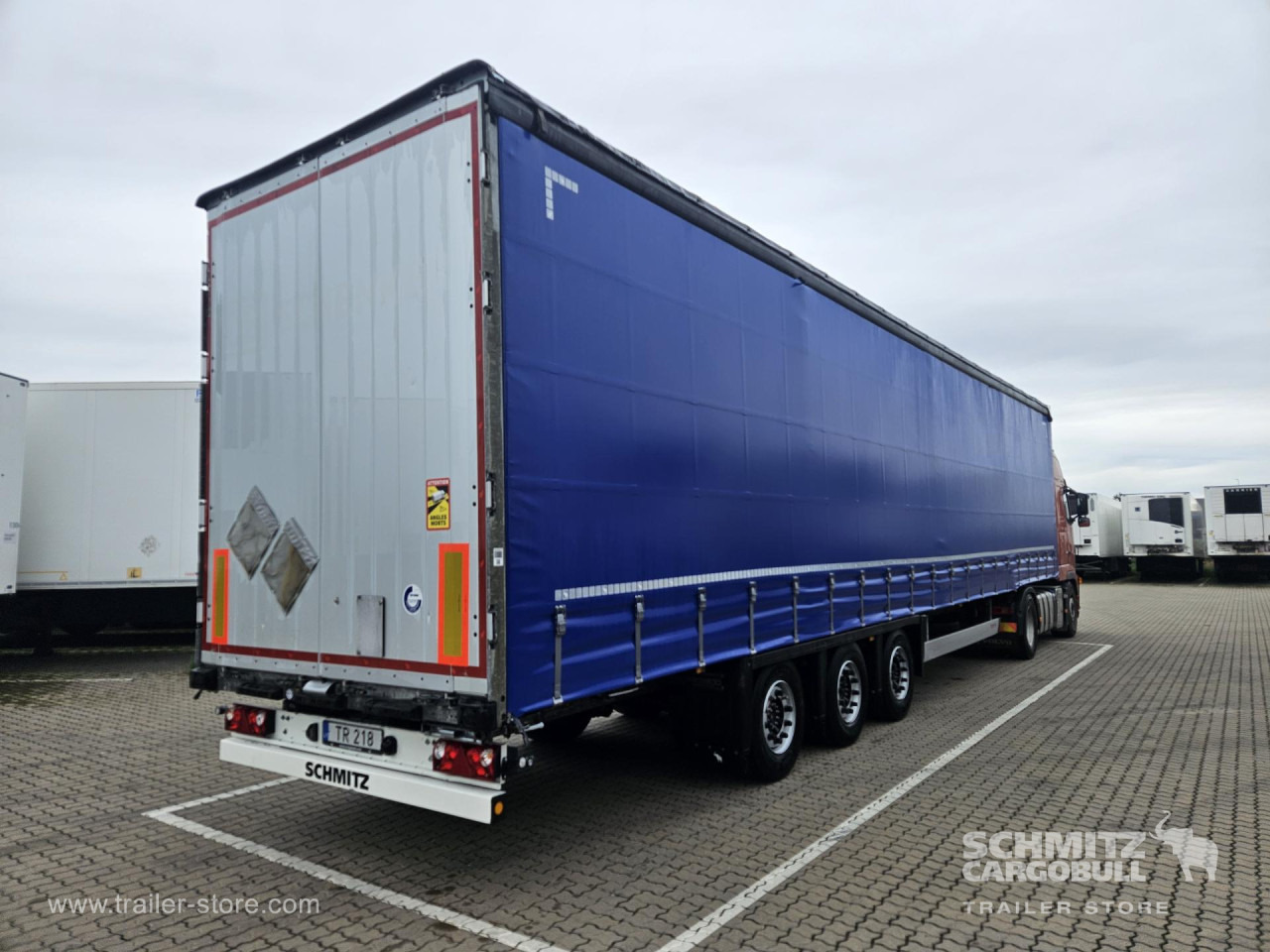 SCHMITZ Curtainsider Mega - 侧帘半拖车:图1 SCHMITZ Curtainsider Mega - 侧帘半拖车:图1