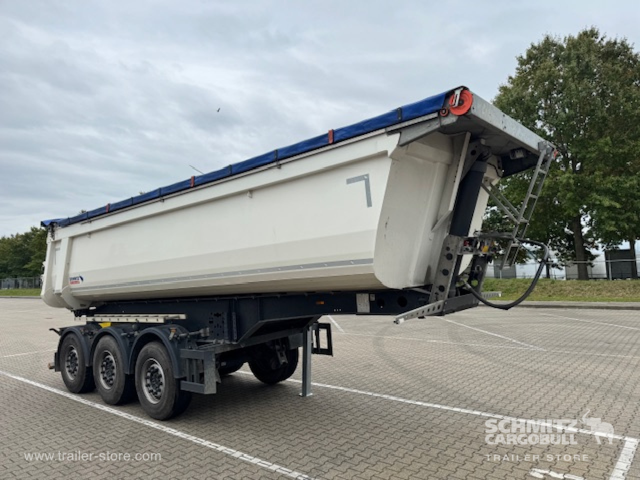 SCHMITZ Oplegger Kipper Standard 25m³ - 翻斗半拖车:图4 SCHMITZ Oplegger Kipper Standard 25m³ - 翻斗半拖车:图4