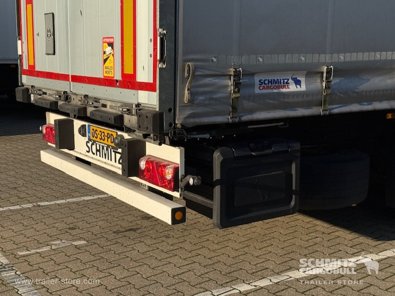 侧帘半拖车 SCHMITZ Oplegger Schuifzeil Standard：图14