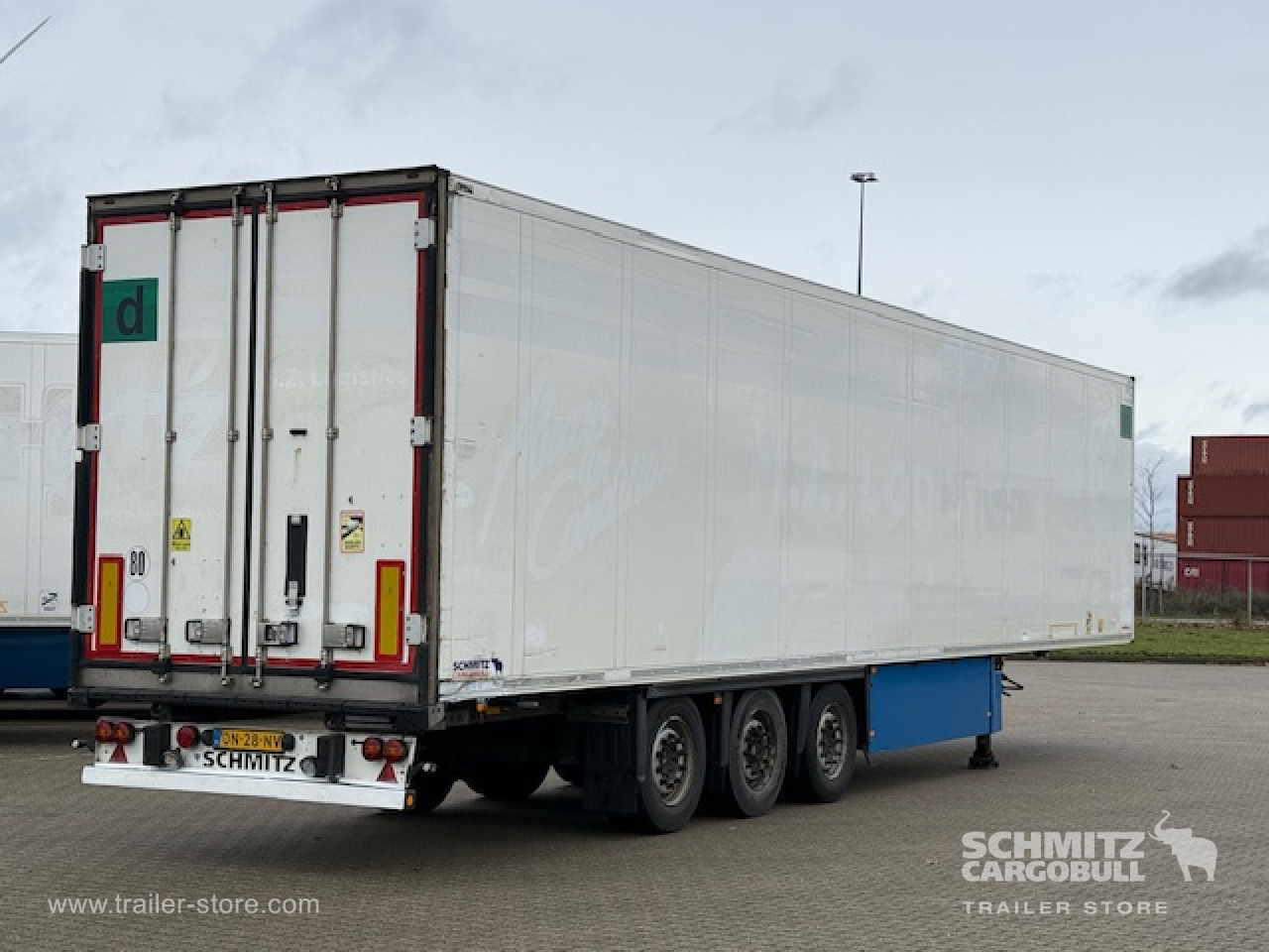 等温半拖车 SCHMITZ Oplegger Vries Standard：图8