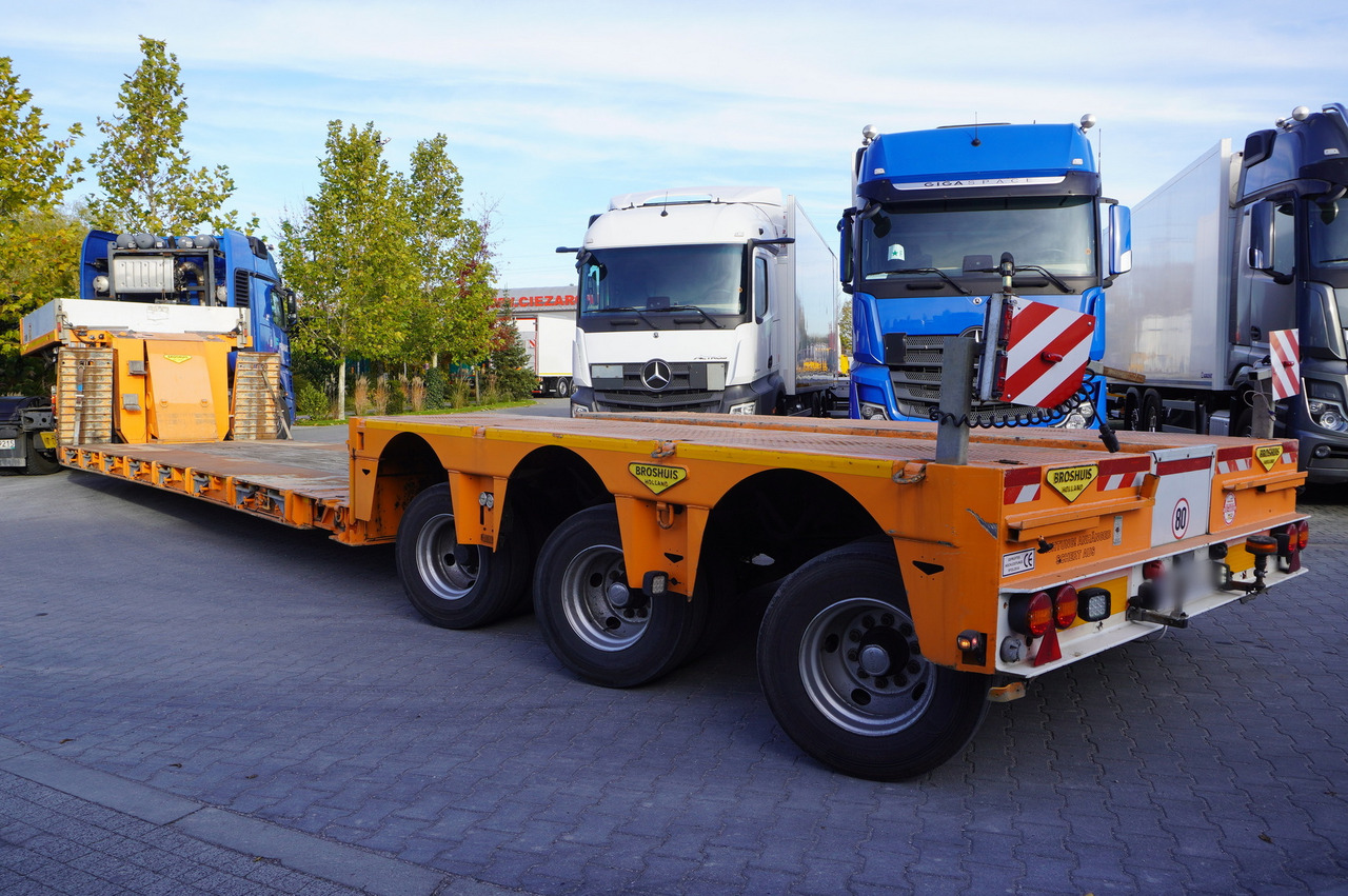 BROSHUIS 3ABD-48 61.0t TiefBet low-loader semi-trailer / 40 tons cap. / 3 steering axles / hydraulic suspension - 低装载半拖车:图5 BROSHUIS 3ABD-48 61.0t TiefBet low-loader semi-trailer / 40 tons cap. / 3 steering axles / hydraulic suspension - 低装载半拖车:图5