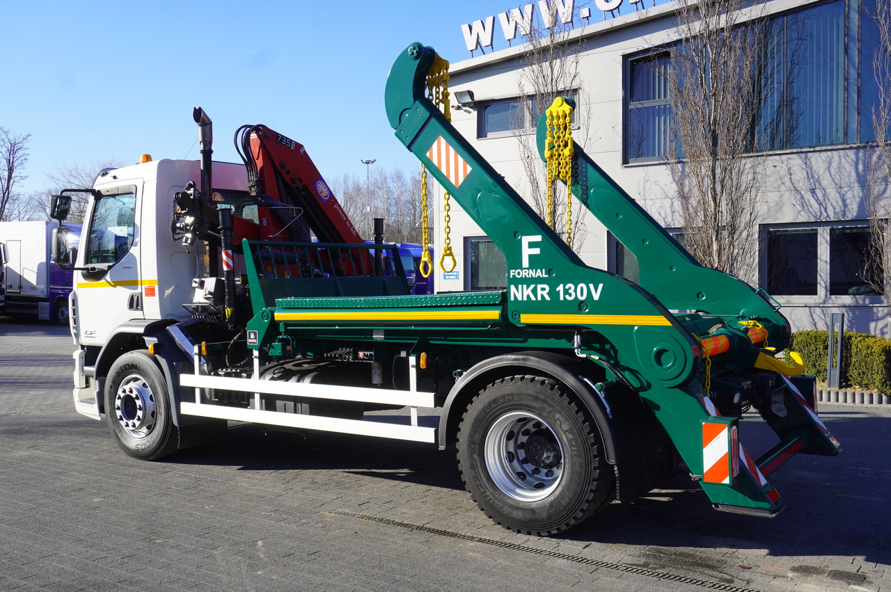 DAF LF 18.310 E6 / Skip loader Fornal NKR 130V / HDS HMF 735 K2 / Manual gearbox - 吊钩升降车, 起重车:图5 DAF LF 18.310 E6 / Skip loader Fornal NKR 130V / HDS HMF 735 K2 / Manual gearbox - 吊钩升降车, 起重车:图5