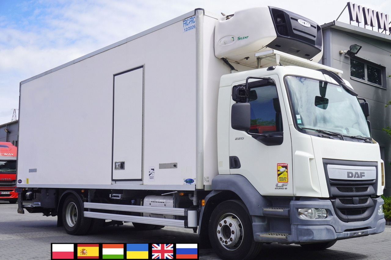 DAF LF 220 / Refrigerator 16 EPAL Multitemp / Carrier Supra 1150 MT / Palfinger 1500 kg - 冷藏车:图1 DAF LF 220 / Refrigerator 16 EPAL Multitemp / Carrier Supra 1150 MT / Palfinger 1500 kg - 冷藏车:图1