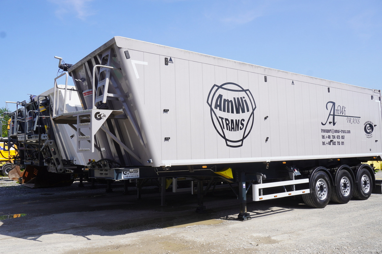 GRAS GS tipper / 52 m3 semi-trailer! / 2023 / 3 units - 翻斗半拖车:图4 GRAS GS tipper / 52 m3 semi-trailer! / 2023 / 3 units - 翻斗半拖车:图4