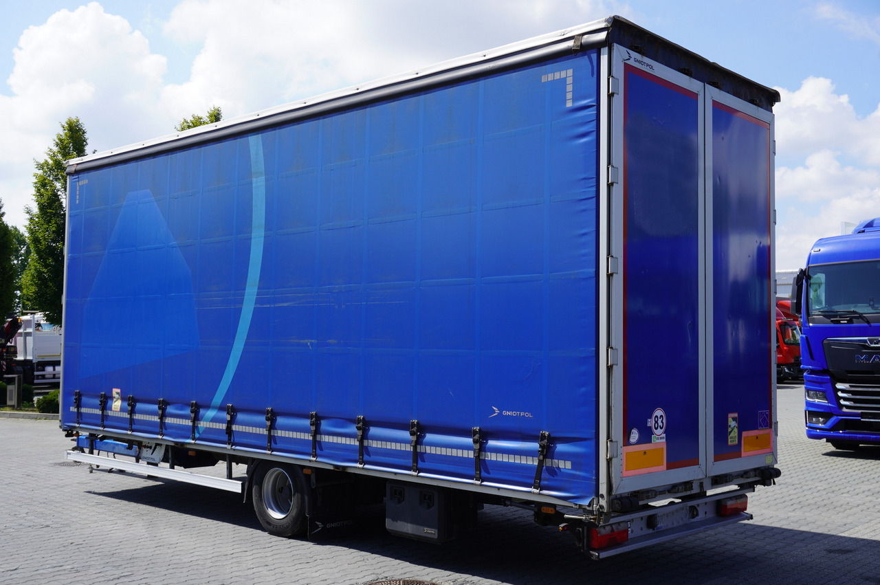Gniotpol Tandem trailer / 10t / 2018 / 19 pallets - 侧帘拖车:图3 Gniotpol Tandem trailer / 10t / 2018 / 19 pallets - 侧帘拖车:图3