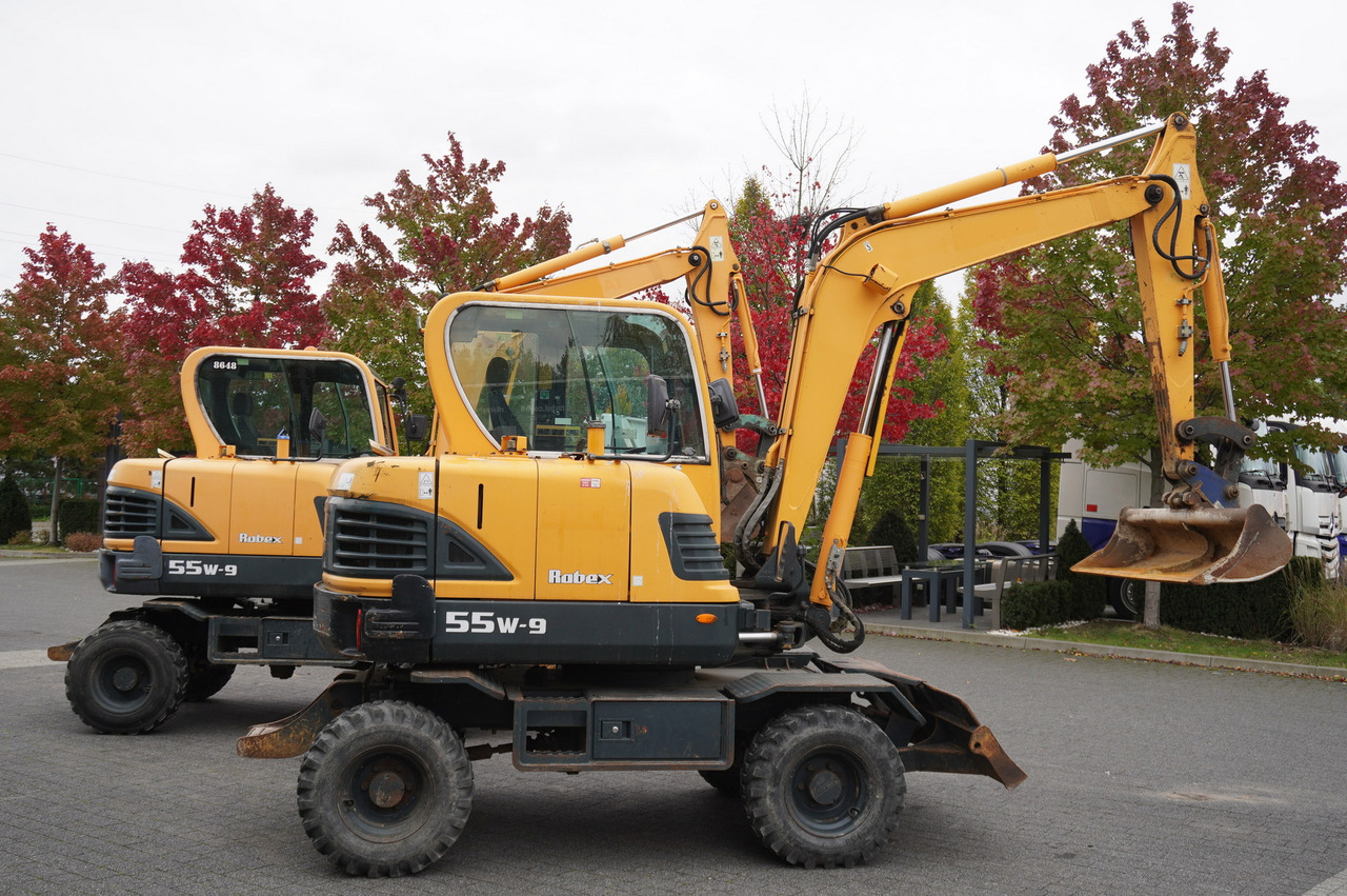 Hyundai Robex 55W-9 Wheeled Excavator 5.5t / 2pcs - 挖掘机:图4 Hyundai Robex 55W-9 Wheeled Excavator 5.5t / 2pcs - 挖掘机:图4