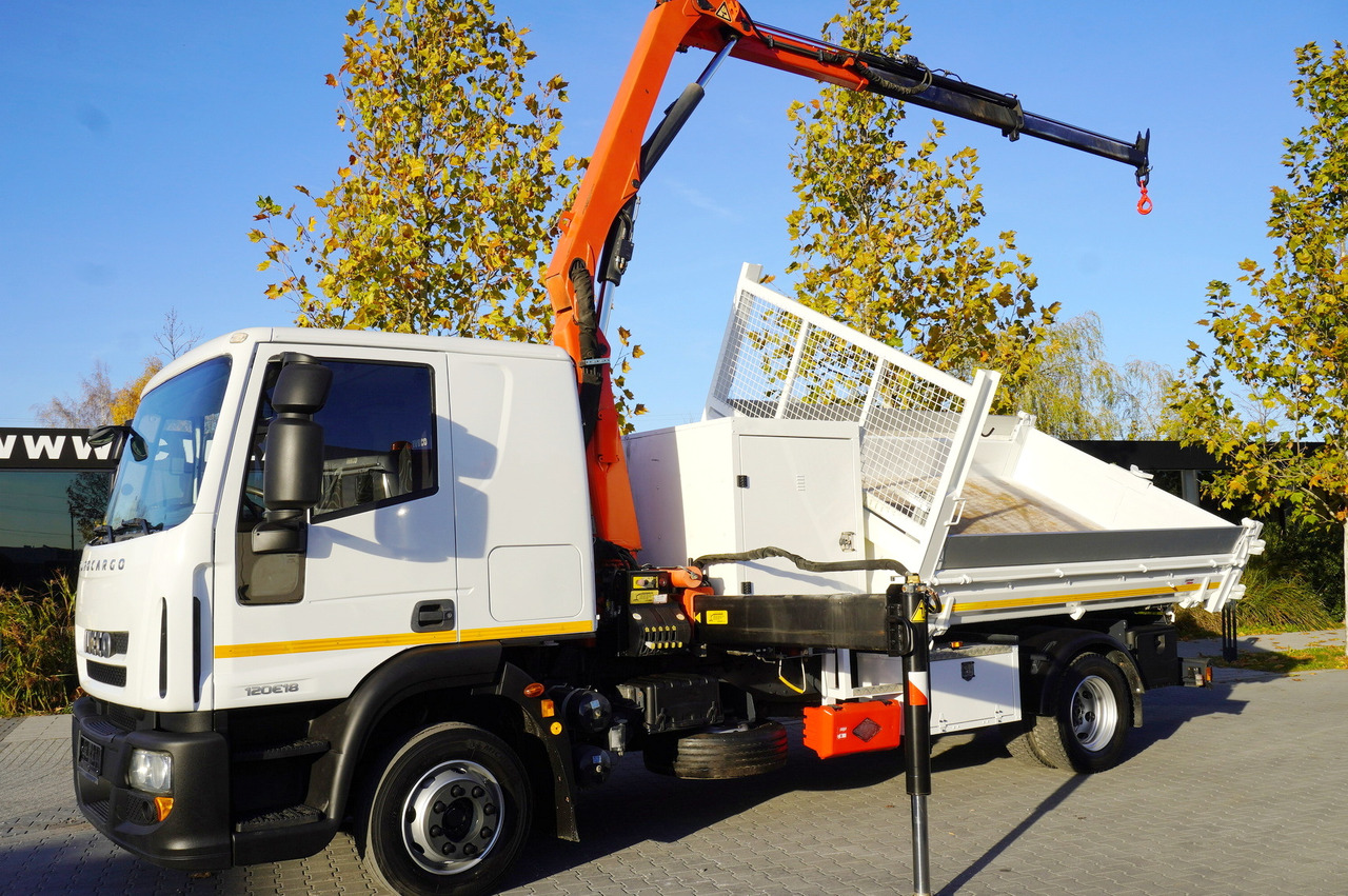 IVECO Eurocargo 120E18 Crane Palfinger / 3-way tipper / sleeper cab - 翻斗车, 起重车:图3 IVECO Eurocargo 120E18 Crane Palfinger / 3-way tipper / sleeper cab - 翻斗车, 起重车:图3