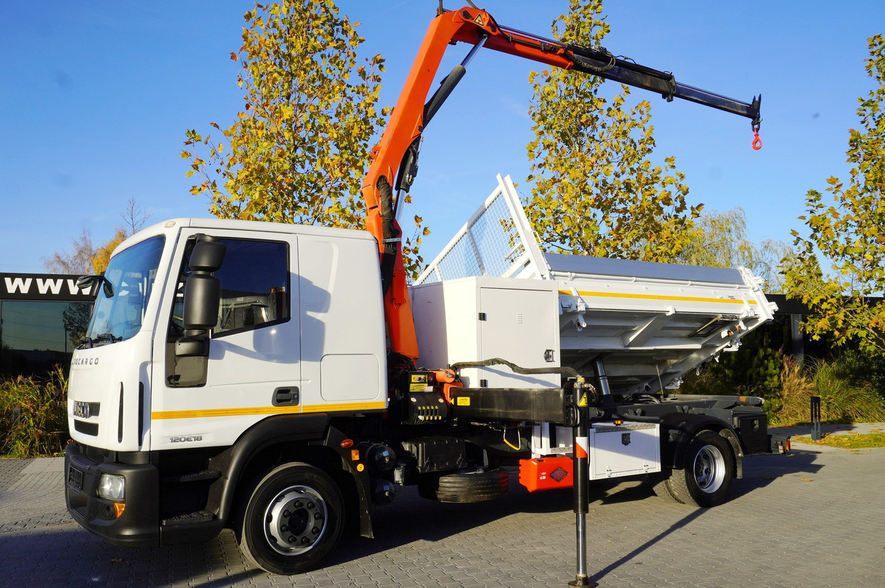 IVECO Eurocargo 120E18 Crane Palfinger / 3-way tipper / sleeper cab - 起重车:图2 IVECO Eurocargo 120E18 Crane Palfinger / 3-way tipper / sleeper cab - 起重车:图2