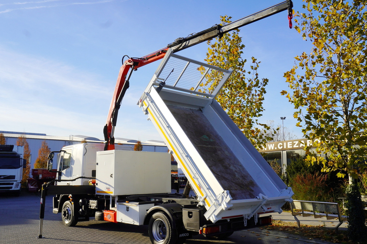 IVECO Eurocargo 120E18 Crane Palfinger / 3-way tipper / sleeper cab - 起重车:图4 IVECO Eurocargo 120E18 Crane Palfinger / 3-way tipper / sleeper cab - 起重车:图4