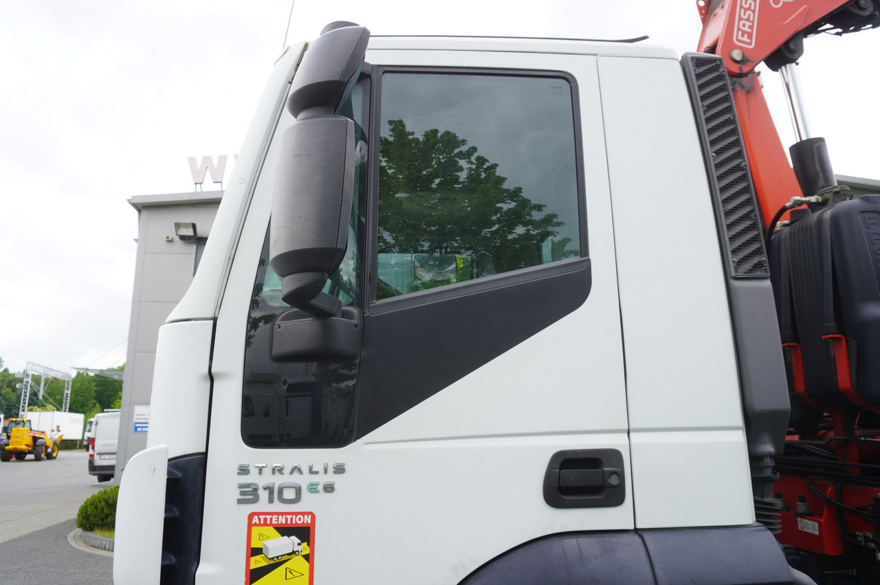 栏板式/ 平板卡车, 起重车 IVECO STRALIS 19.310 E6 / Flatbed 19 EPAL / FASSI F135 / 225 MTH! / 5.7 T：图18