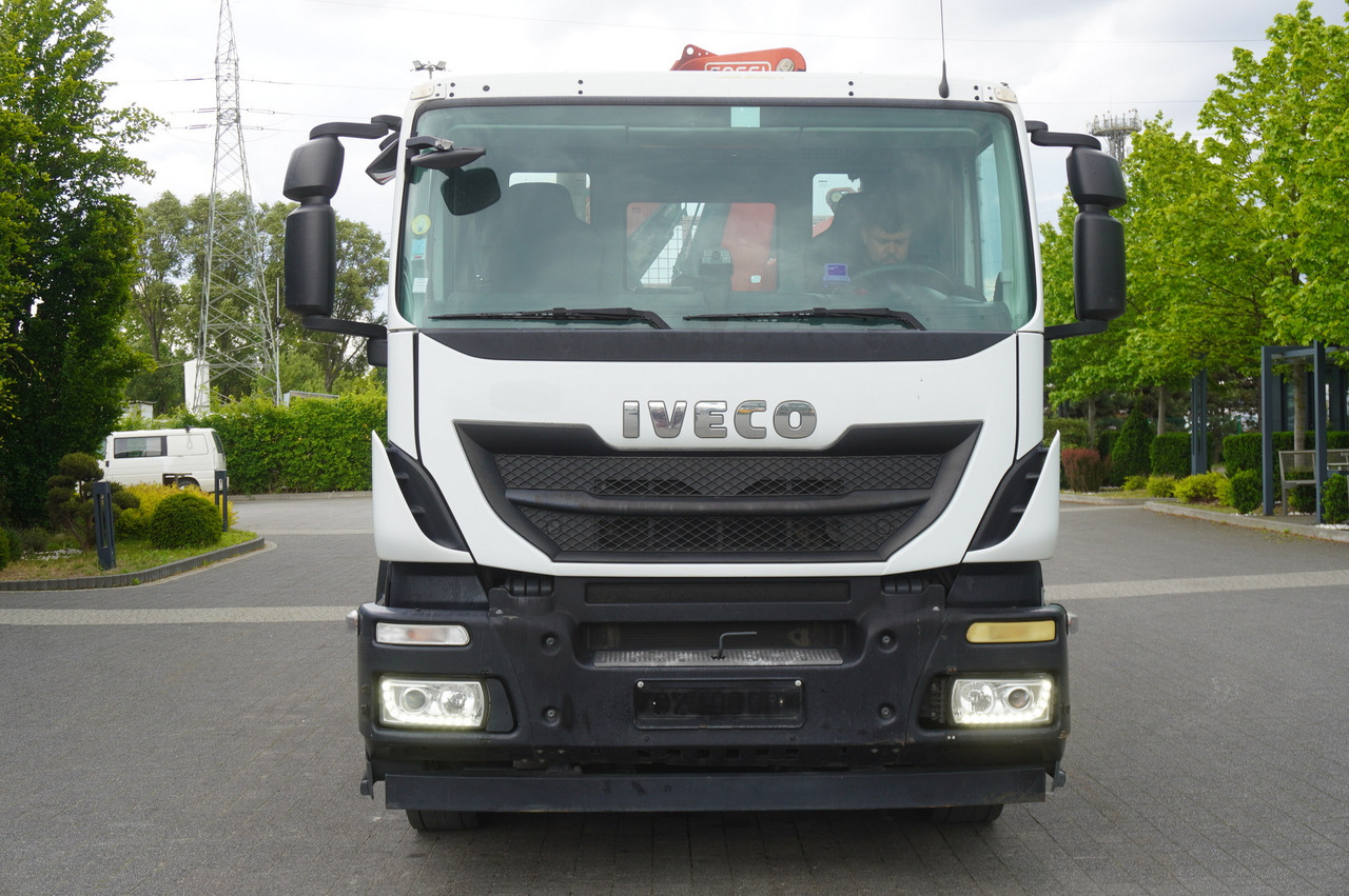 栏板式/ 平板卡车, 起重车 IVECO STRALIS 19.310 E6 / Flatbed 19 EPAL / FASSI F135 / 225 MTH! / 5.7 T：图14