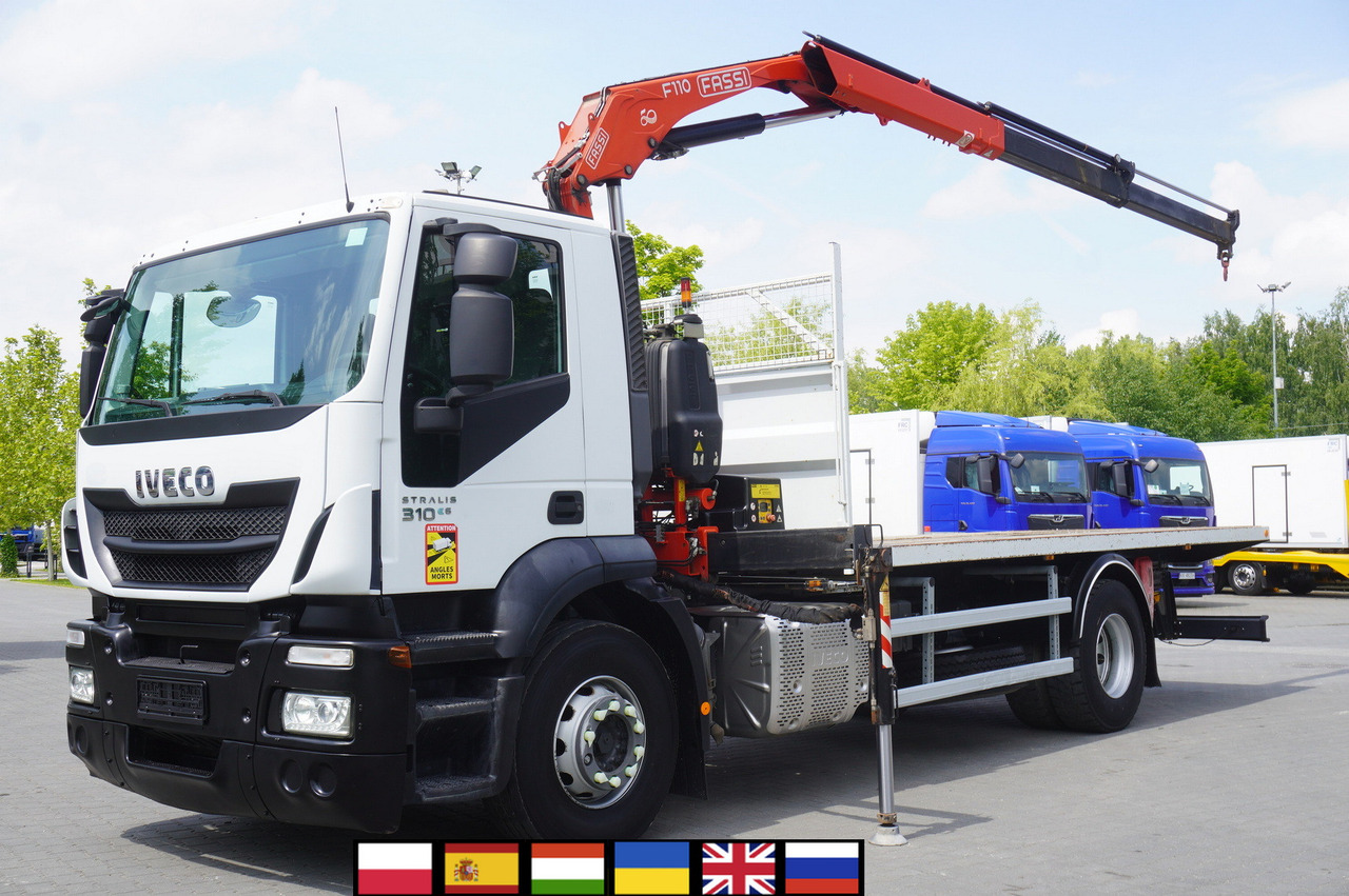 IVECO STRALIS 310 E6 / FASSI F110B / 630 MTH! / 4 t lift cap. / 19 t - 起重车:图1 IVECO STRALIS 310 E6 / FASSI F110B / 630 MTH! / 4 t lift cap. / 19 t - 起重车:图1