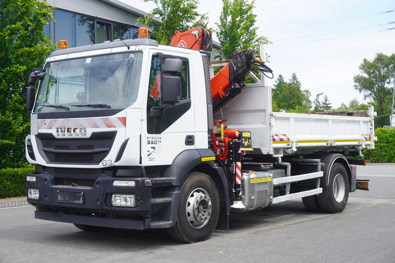 IVECO STRALIS 330 E6 / FASSI 195A 8.5 T / 3-side tipper - 起重车:图2 IVECO STRALIS 330 E6 / FASSI 195A 8.5 T / 3-side tipper - 起重车:图2
