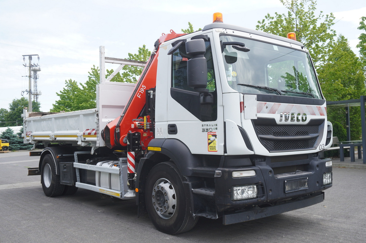 翻斗车, 起重车 IVECO STRALIS 330 E6 / FASSI 195A 8.5 T / 3-side tipper:图6 翻斗车, 起重车 IVECO STRALIS 330 E6 / FASSI 195A 8.5 T / 3-side tipper:图6