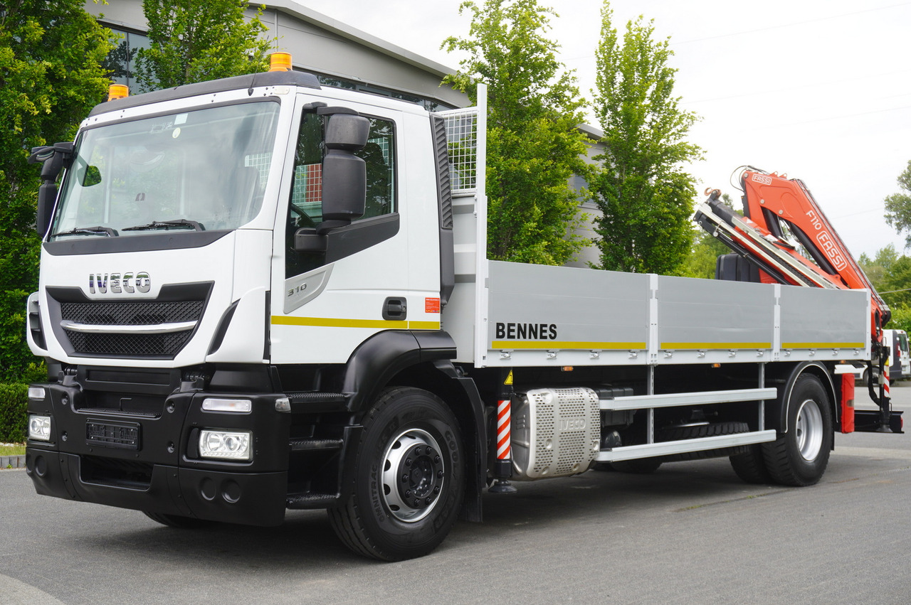 Iveco Stralis 310 / 34 tho km !!! / FASSI 4 Tons 400 MTH! / Flatbed - 栏板式/ 平板卡车, 起重车:图4 Iveco Stralis 310 / 34 tho km !!! / FASSI 4 Tons 400 MTH! / Flatbed - 栏板式/ 平板卡车, 起重车:图4