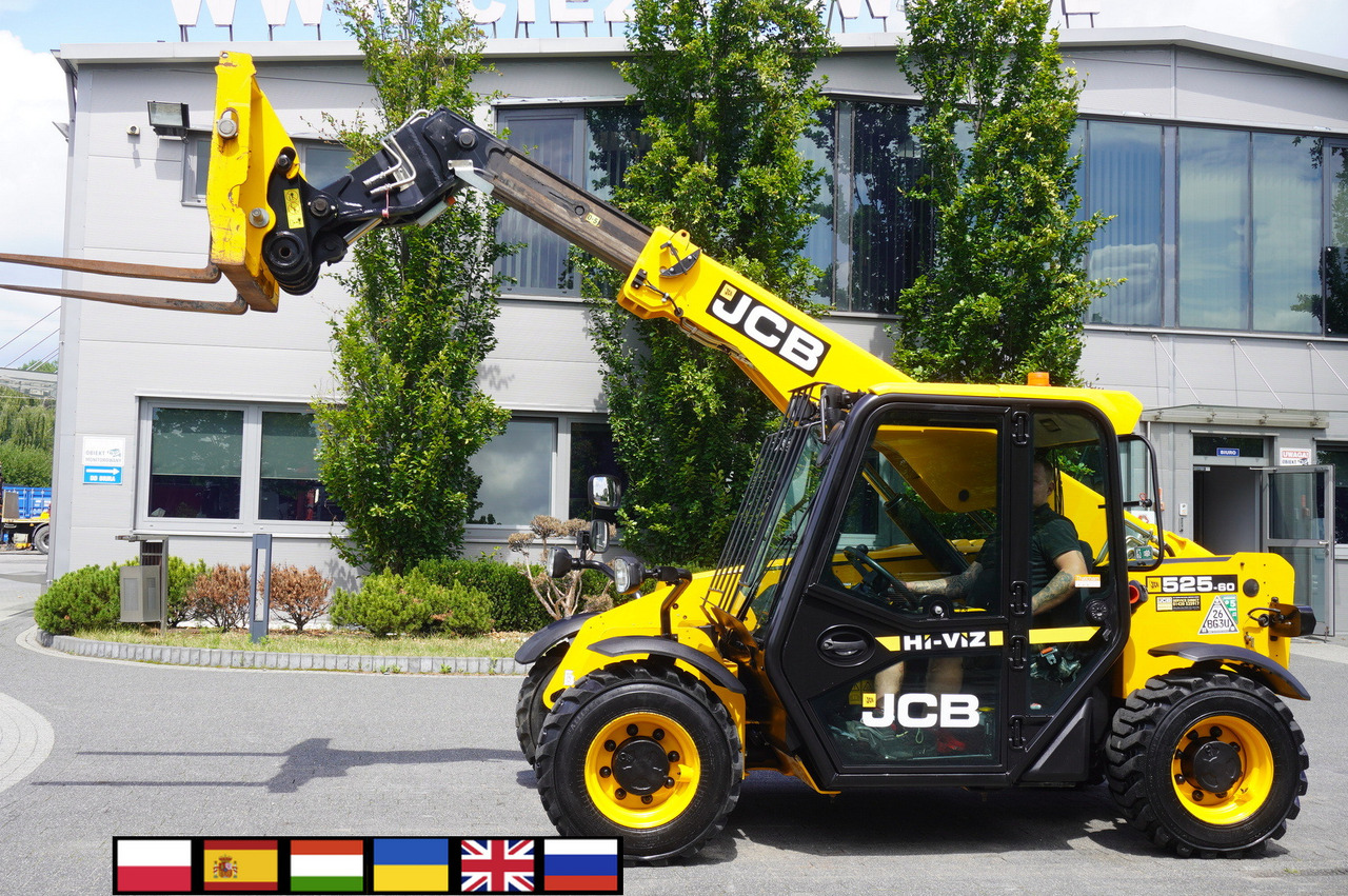 JCB 525-60T5 / 2022 / 860 MTH! / 2.5 T / Reach 6 m / joystick - 伸缩臂轮式装载机:图1 JCB 525-60T5 / 2022 / 860 MTH! / 2.5 T / Reach 6 m / joystick - 伸缩臂轮式装载机:图1