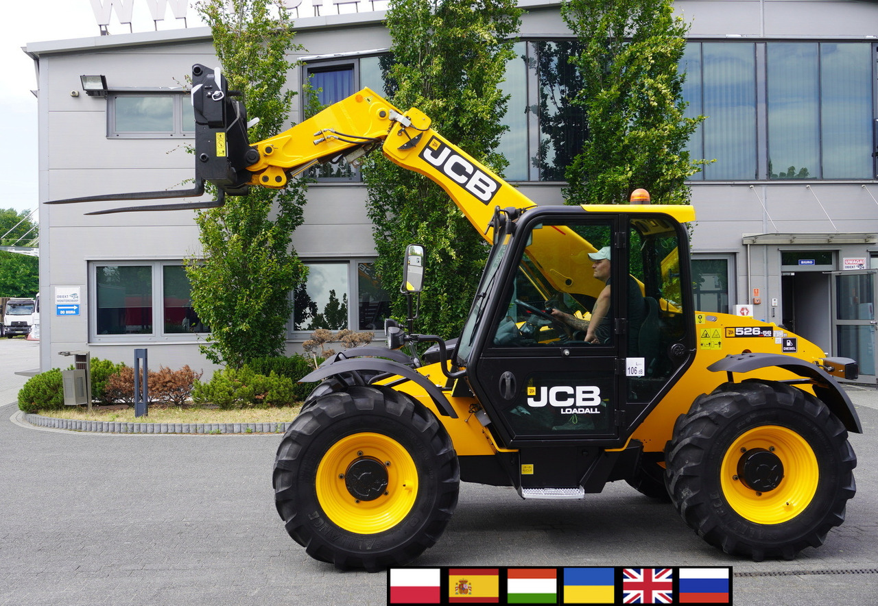 JCB 526-56 AGRI Plus / 5.6 m telescopic loader / joystick - 伸缩臂轮式装载机:图1 JCB 526-56 AGRI Plus / 5.6 m telescopic loader / joystick - 伸缩臂轮式装载机:图1