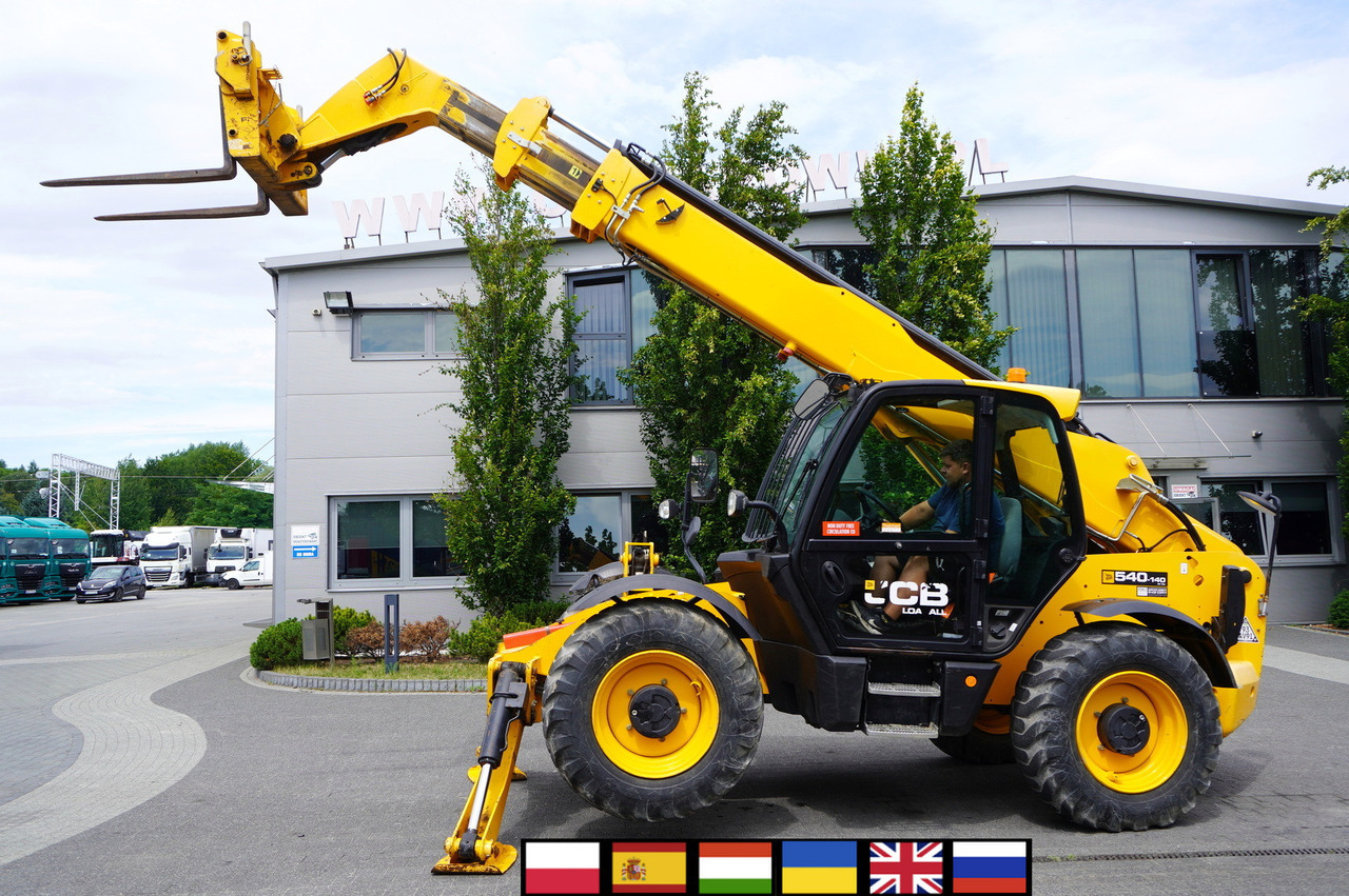JCB 540-140 telescopic loader / 14 m range / 1800 MTH - 伸缩臂轮式装载机:图1 JCB 540-140 telescopic loader / 14 m range / 1800 MTH - 伸缩臂轮式装载机:图1