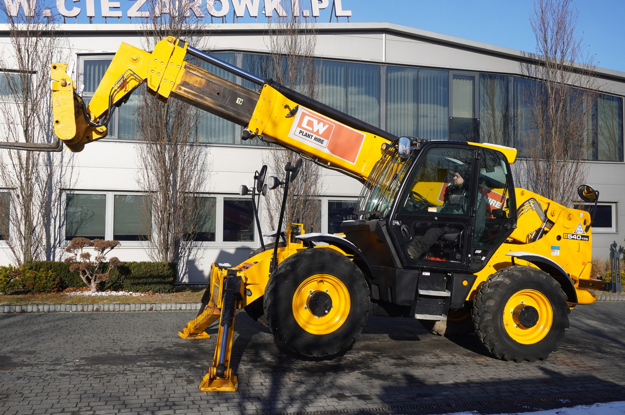JCB 540-170 Telescopic Loader / 17m / joystick - 伸缩臂轮式装载机:图1 JCB 540-170 Telescopic Loader / 17m / joystick - 伸缩臂轮式装载机:图1