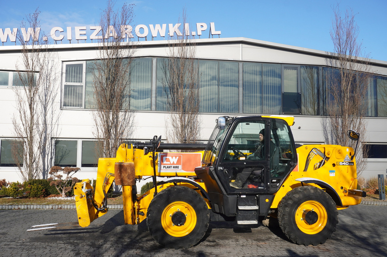 JCB 540-170 Telescopic Loader / 17m / joystick - 轮式装载机:图3 JCB 540-170 Telescopic Loader / 17m / joystick - 轮式装载机:图3