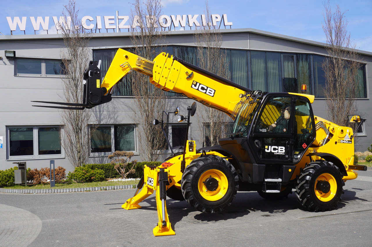 JCB 540-170 Telescopic Loader / 17m / joystick - 轮式装载机:图2 JCB 540-170 Telescopic Loader / 17m / joystick - 轮式装载机:图2