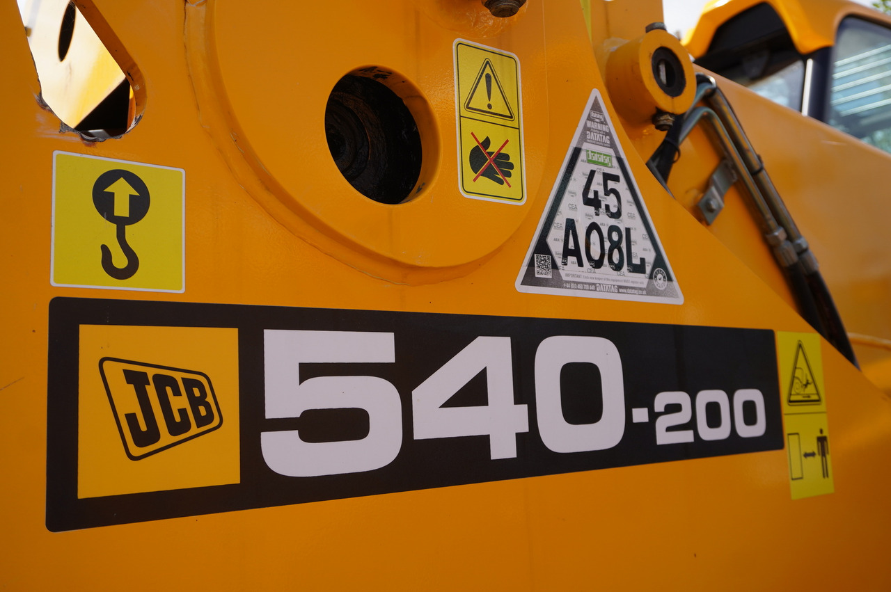 JCB 540-200 Telescopic Loader / 20 m reach / joystick / 2 units - 伸缩臂轮式装载机:图5 JCB 540-200 Telescopic Loader / 20 m reach / joystick / 2 units - 伸缩臂轮式装载机:图5