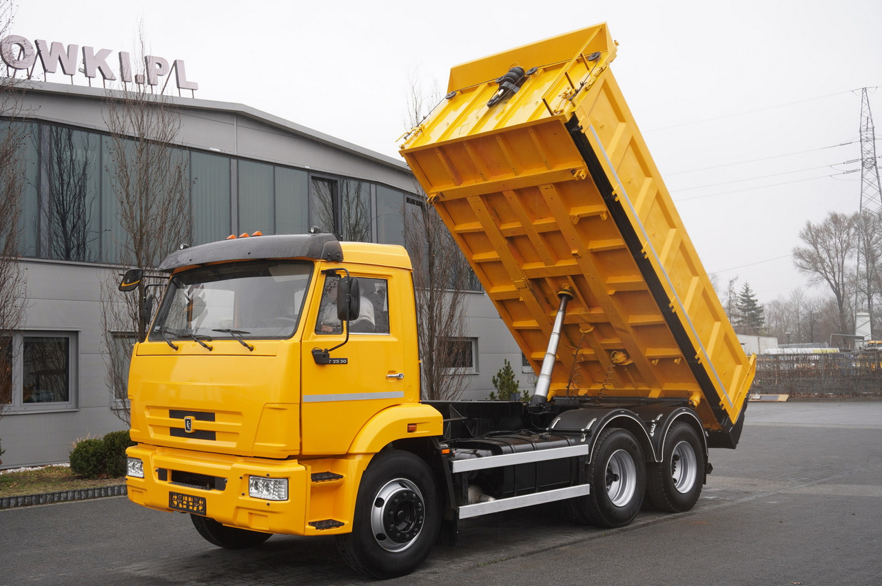 KAMAZ T2530 E5 6×4 / 3-sided tipper - 翻斗车, 起重车:图1 KAMAZ T2530 E5 6×4 / 3-sided tipper - 翻斗车, 起重车:图1