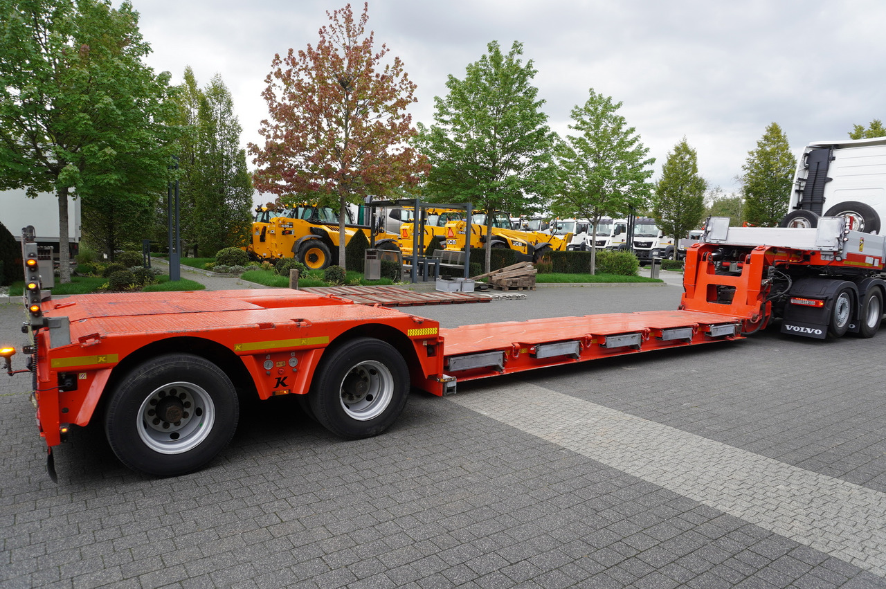 低装载半拖车 KÄSSBOHRER LB2 TIEF-BETT low loader semi-trailer / 16.5 m / Extendable semi-trailer / steered axles / 2 units：图8