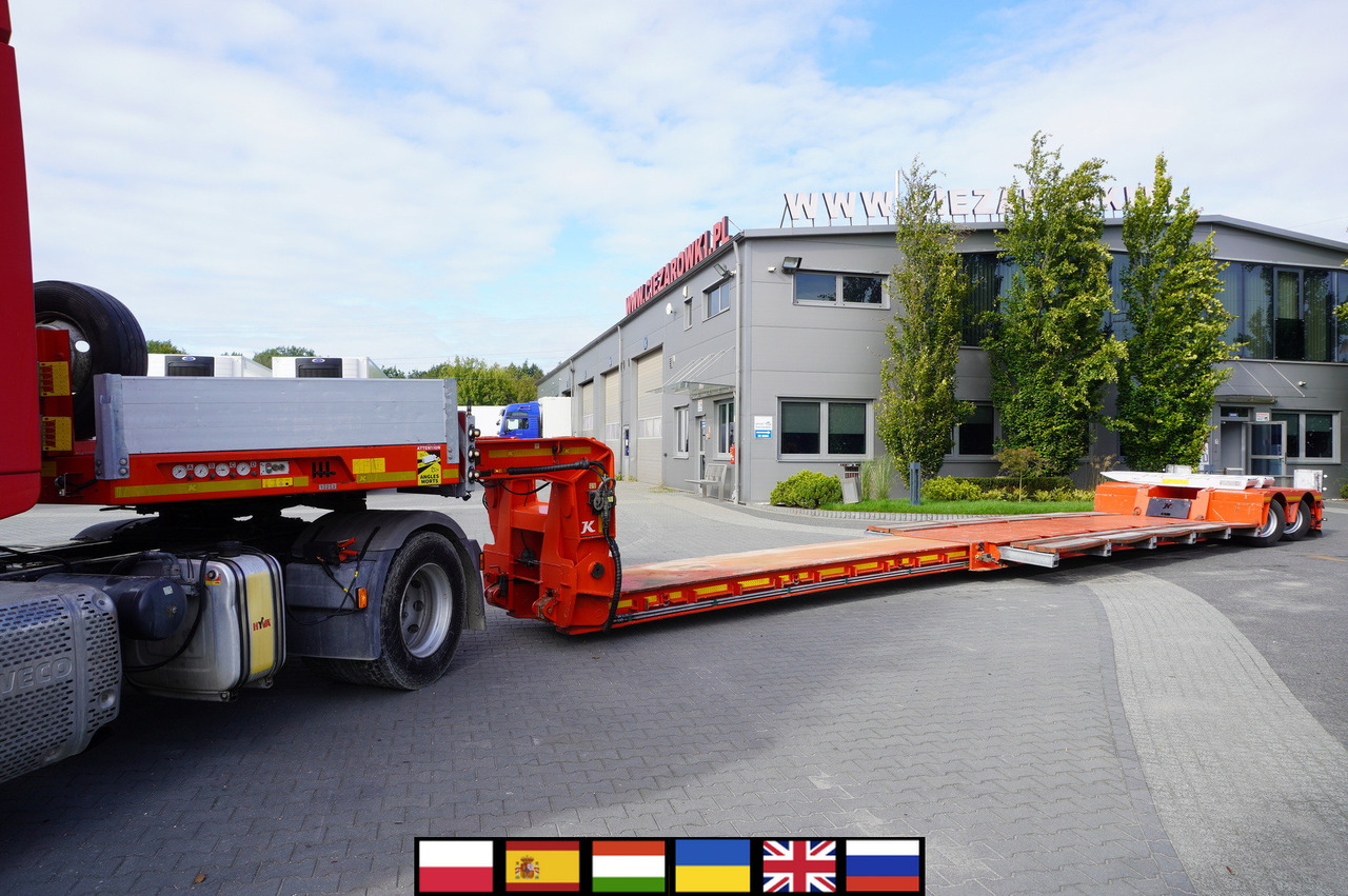 KÄSSBOHRER LB2 TIEF-BETT low loader semi-trailer / 16.5 m / Extendable semi-trailer / steered axles / 2 units - 低装载半拖车:图1 KÄSSBOHRER LB2 TIEF-BETT low loader semi-trailer / 16.5 m / Extendable semi-trailer / steered axles / 2 units - 低装载半拖车:图1