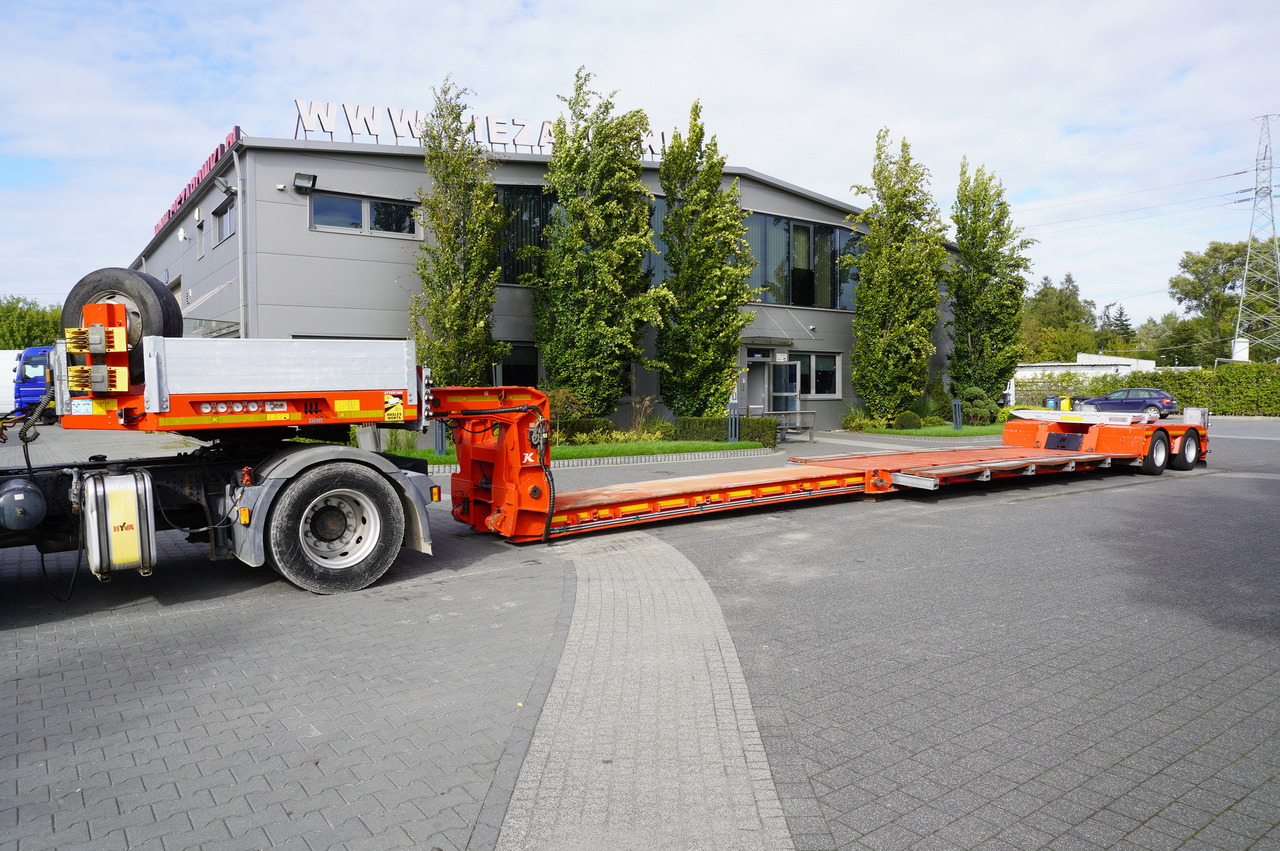 KÄSSBOHRER LB2 TIEF-BETT low loader semi-trailer / 16.5 m / Extendable semi-trailer / steered axles / 2 units - 低装载半拖车:图3 KÄSSBOHRER LB2 TIEF-BETT low loader semi-trailer / 16.5 m / Extendable semi-trailer / steered axles / 2 units - 低装载半拖车:图3